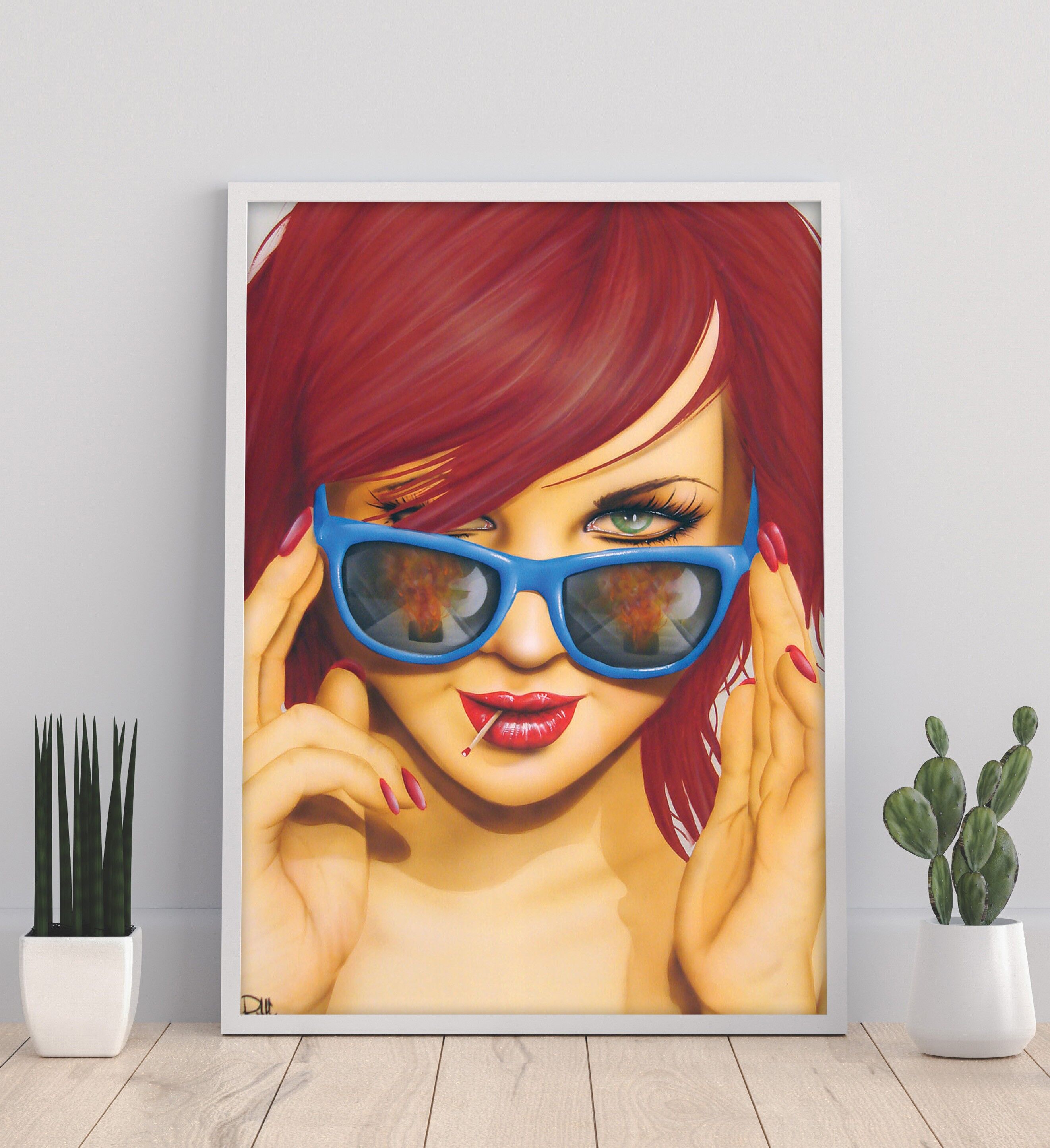 Miss Me Now - Impresión de arte de 11X14" de Scott Rohlfs