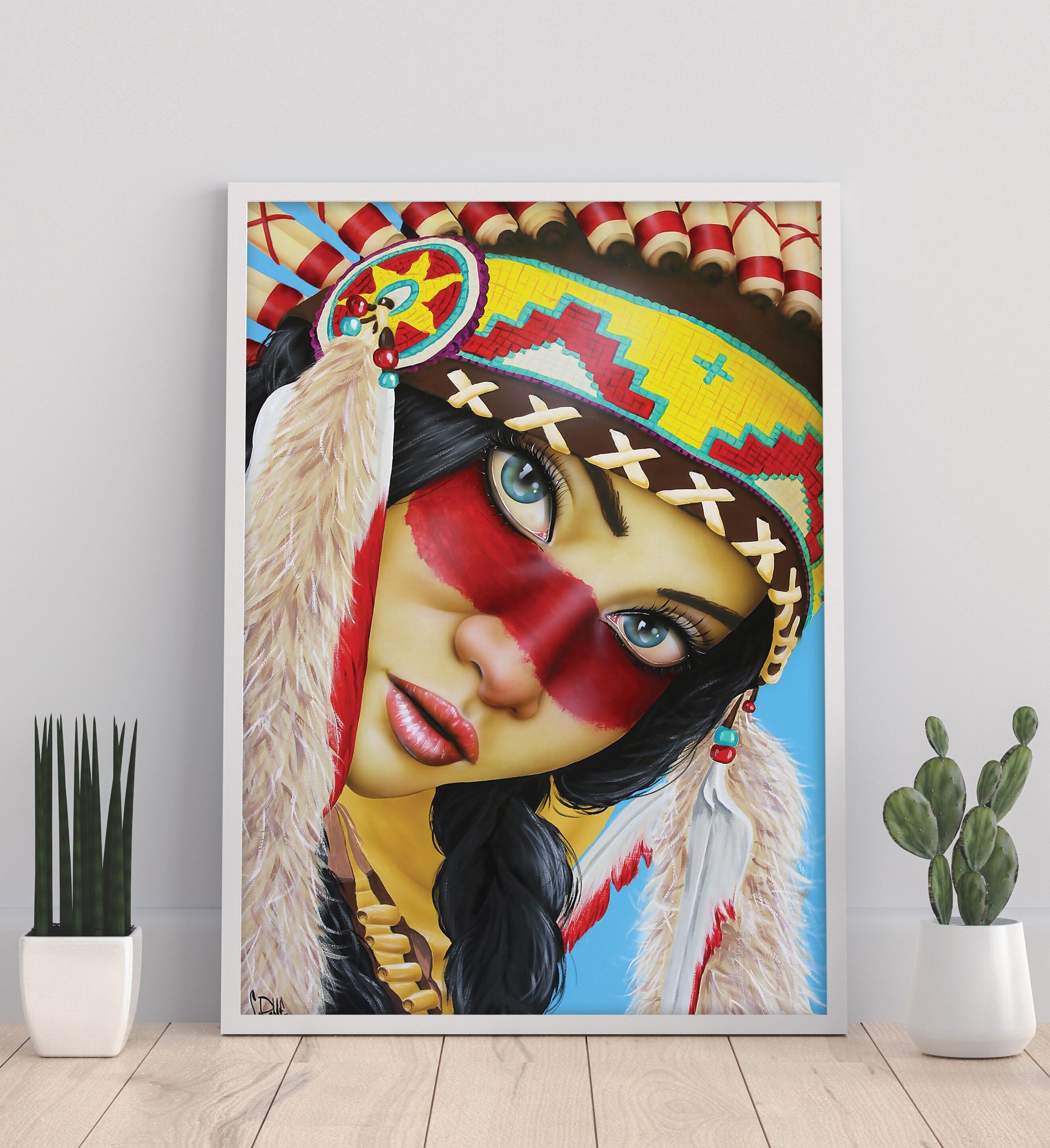 Keine Angst – 11 x 14 Zoll Kunstdruck von Scott Rohlfs