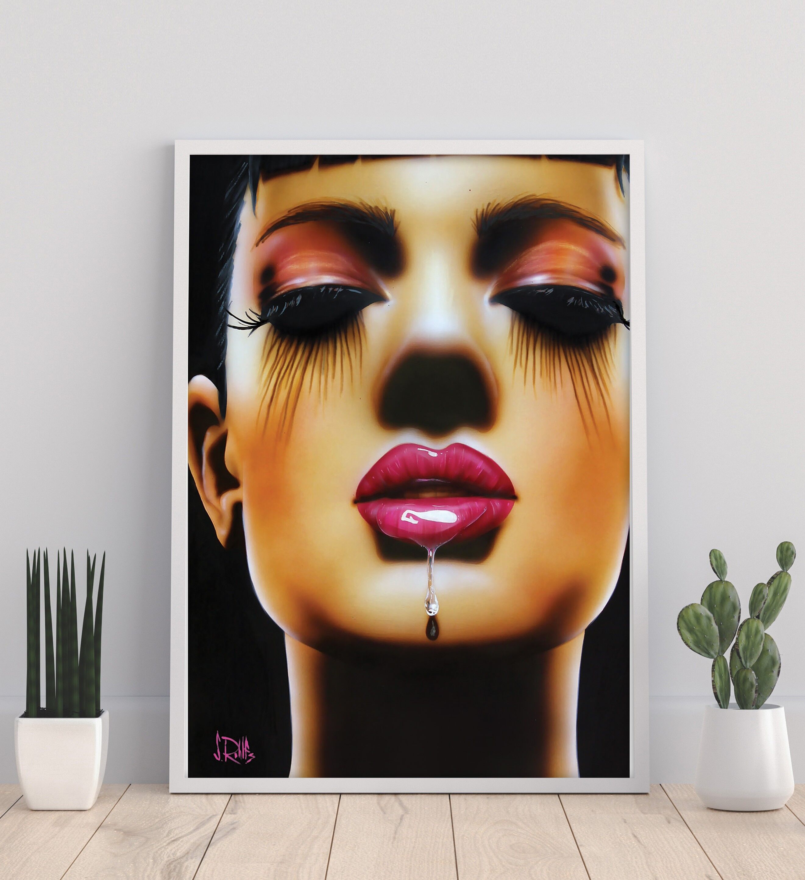 Salivate - 11 x 14" stampa artistica di Scott Rohlfs