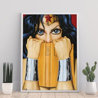 La mujer segura - 11X14" Impresión de arte por Scott Rohlfs