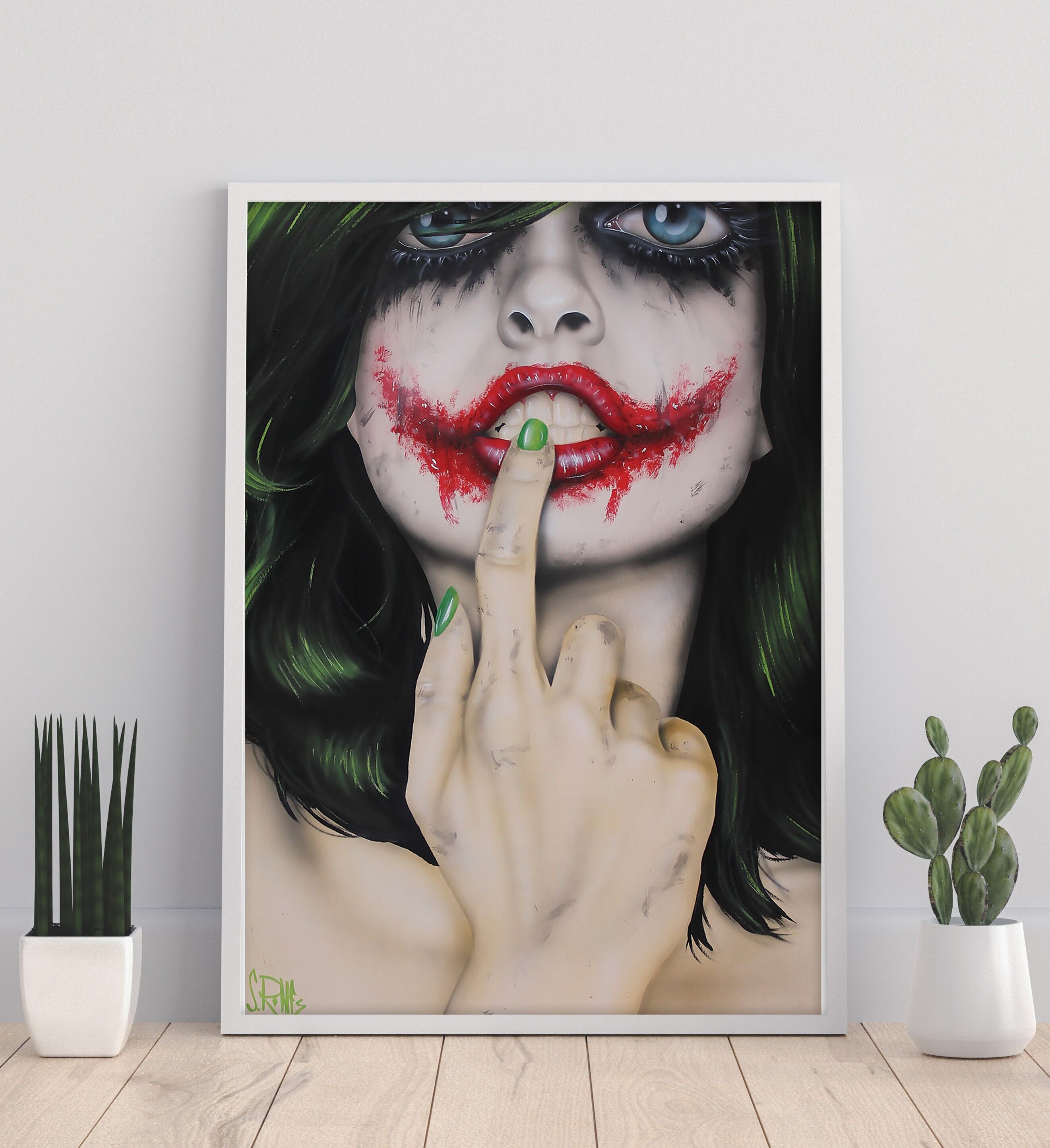 Por qué tan serio - 11X14" Impresión de arte por Scott Rohlfs