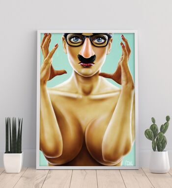 Coincé dans cette peau - 11X14" Art Print par Scott Rohlfs