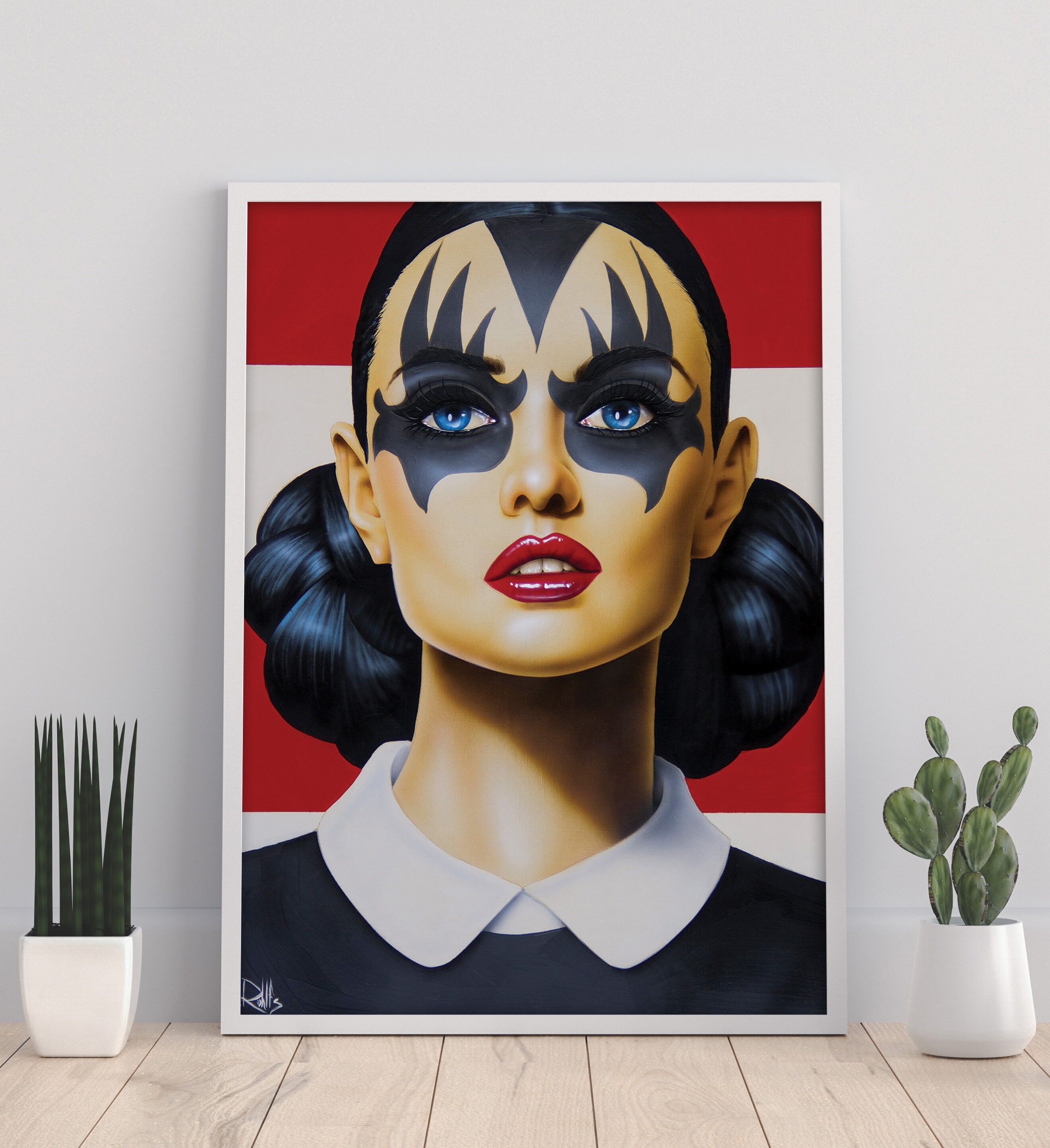 Kiss And Tell - 11X14" Kunstdruck von Scott Rohlfs