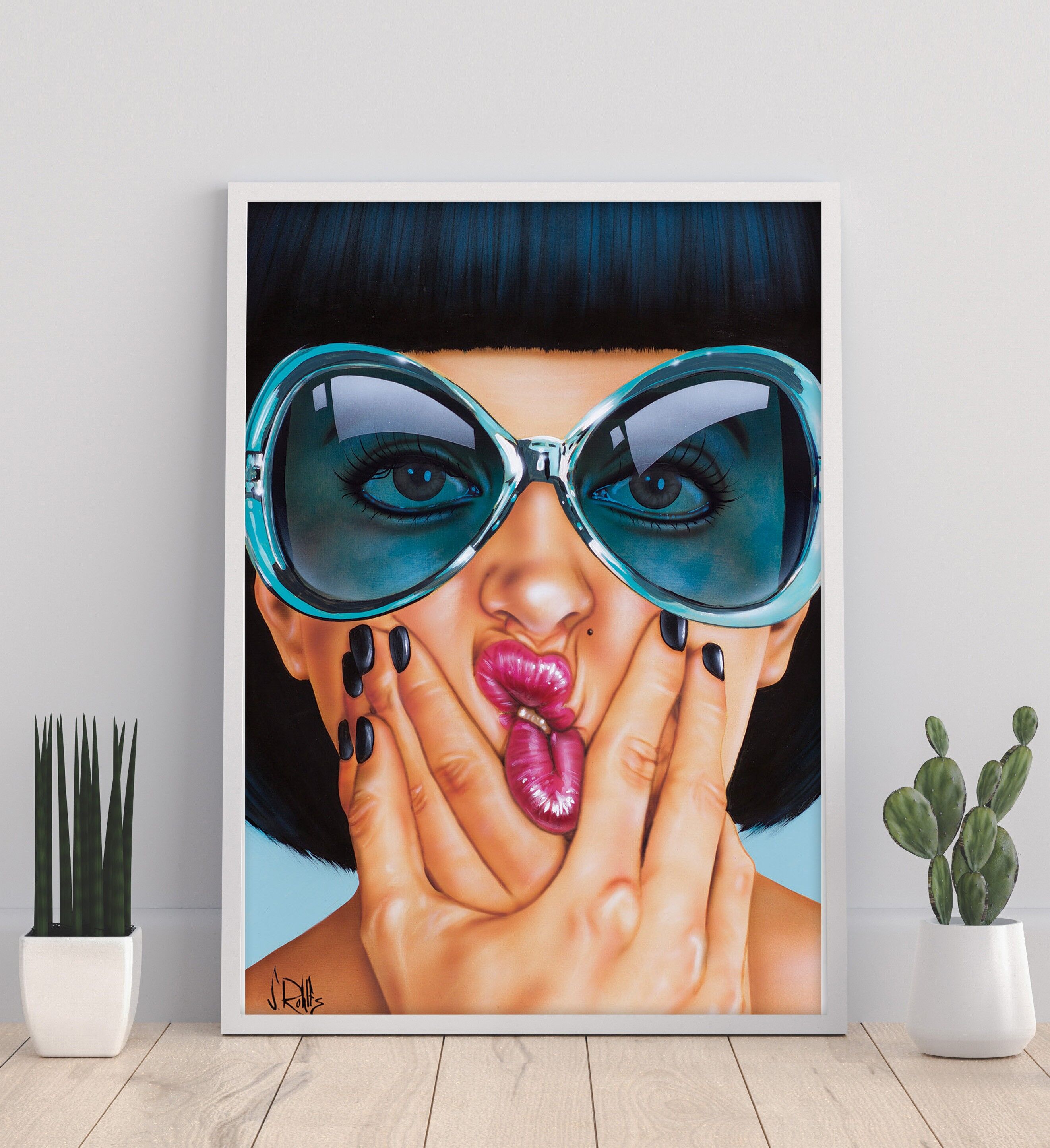 Uno por el dinero - 11X14" Impresión de arte por Scott Rohlfs