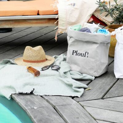 Pool storage basket - "Plouf!"