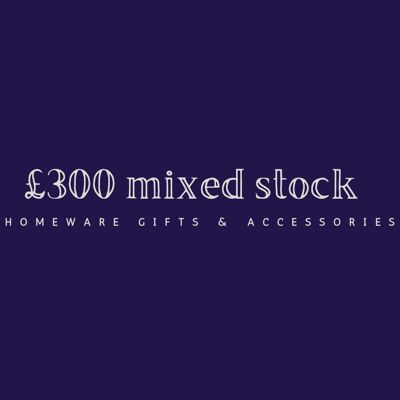Large Box of Mixed Stock - Value £100