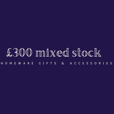 Large Box of Mixed Stock - Value £100