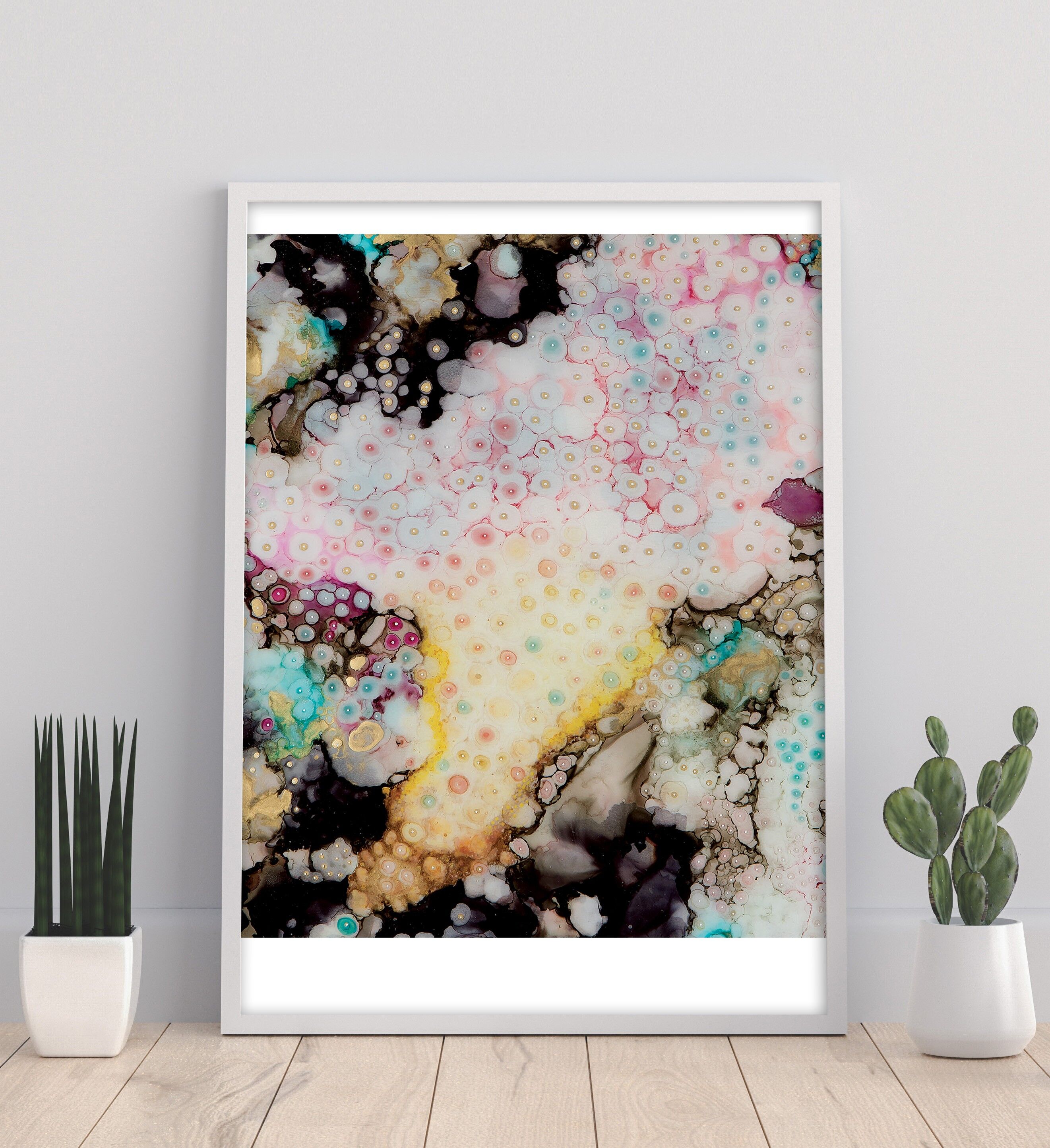 Lilly of My Own Valley - 11X14" Kunstdruck von Mishel Schwartz