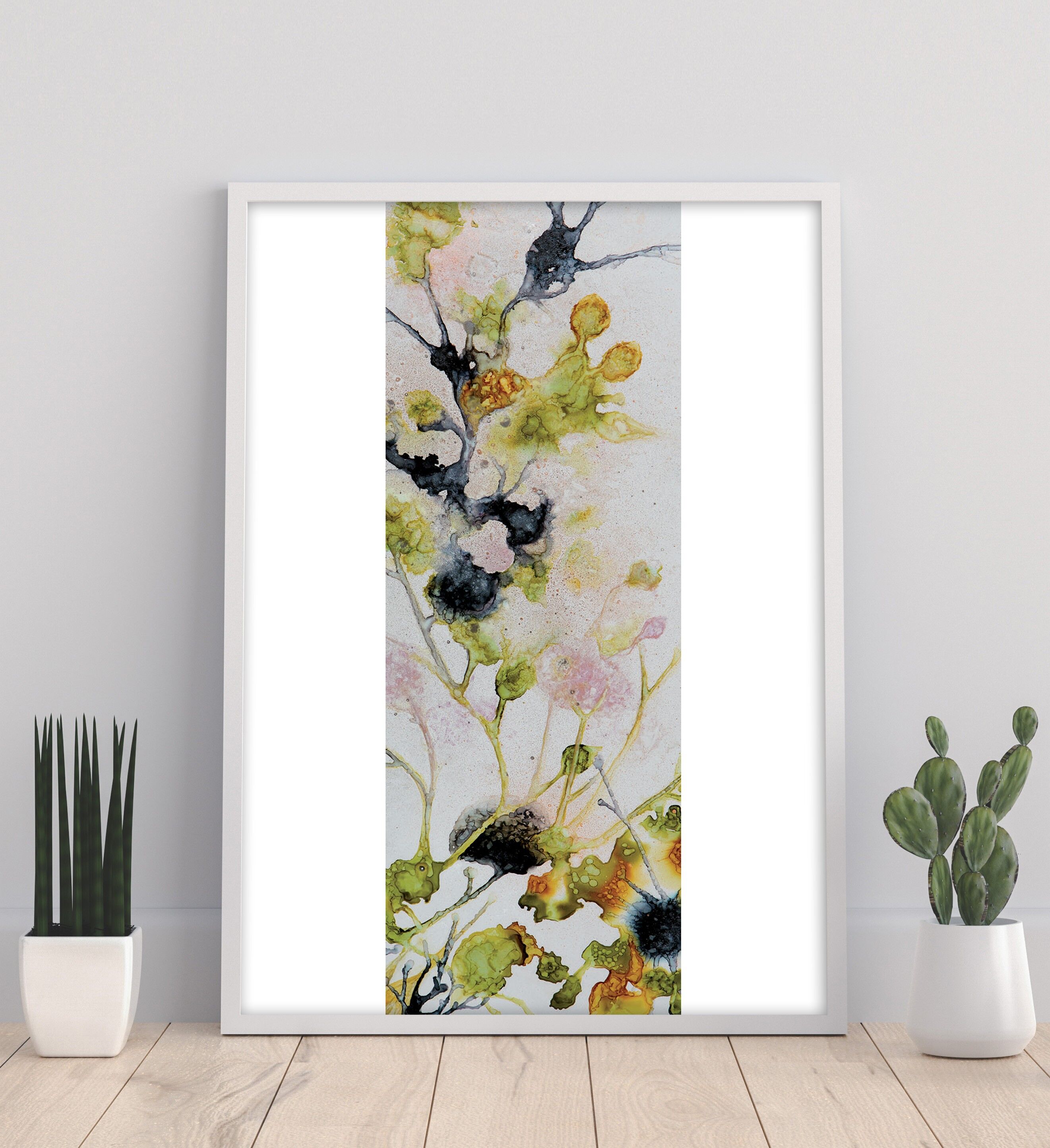 Camaleonte - 11 x 14" stampa d'arte di Mishel Schwartz