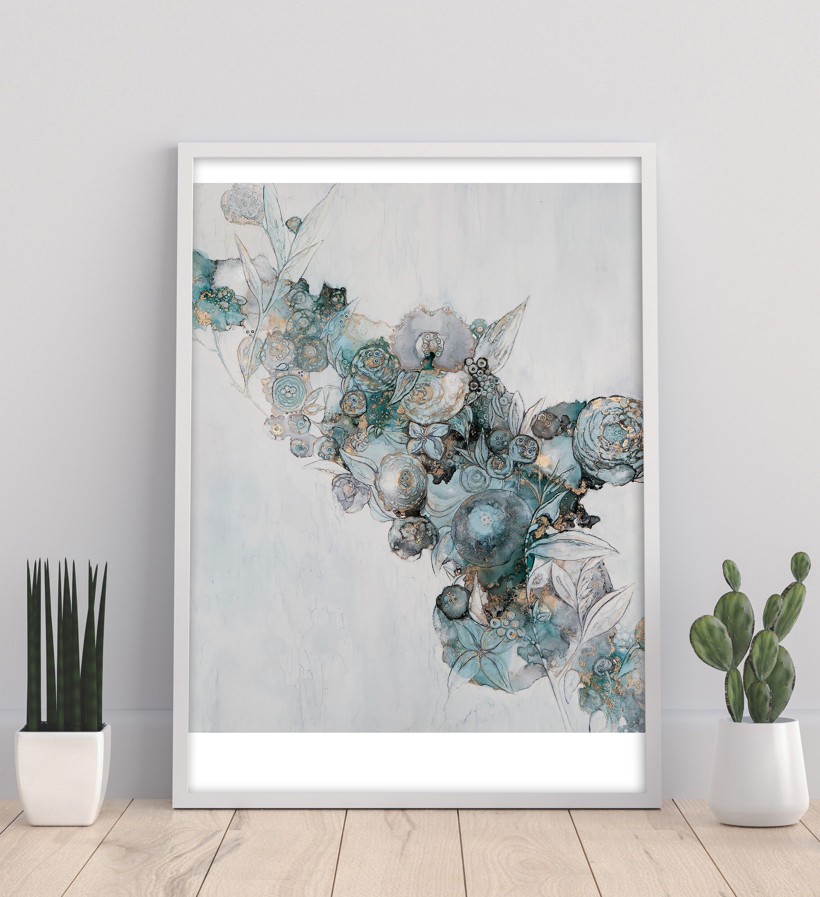 Nature's Lace – 11X14” Kunstdruck von Mishel Schwartz