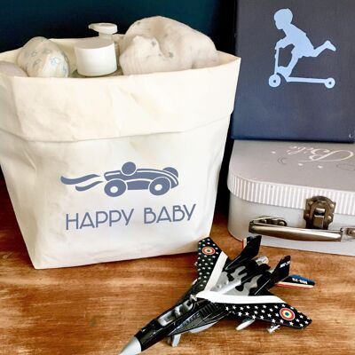 Children's basket - "Happy baby boy"