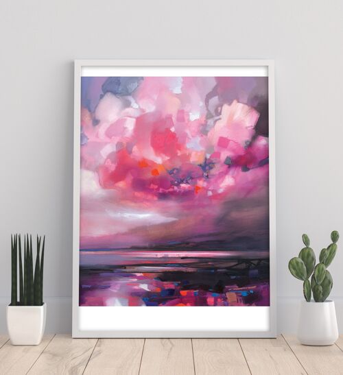 Dispersing Magenta - 11X14” Art Print by Scott Naismith