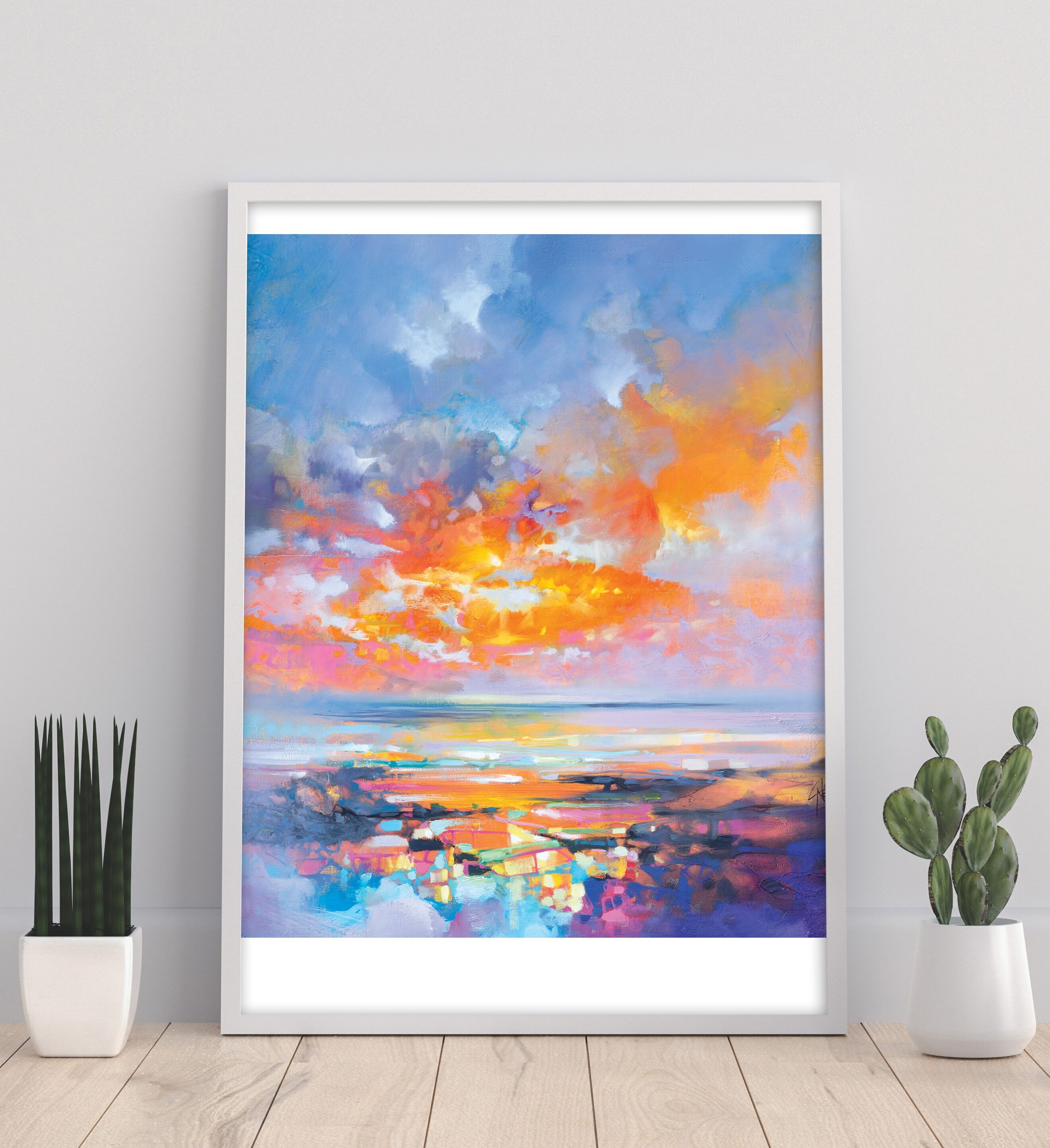 Particelle delle Ebridi - 11 x 14" stampa artistica di Scott Naismith