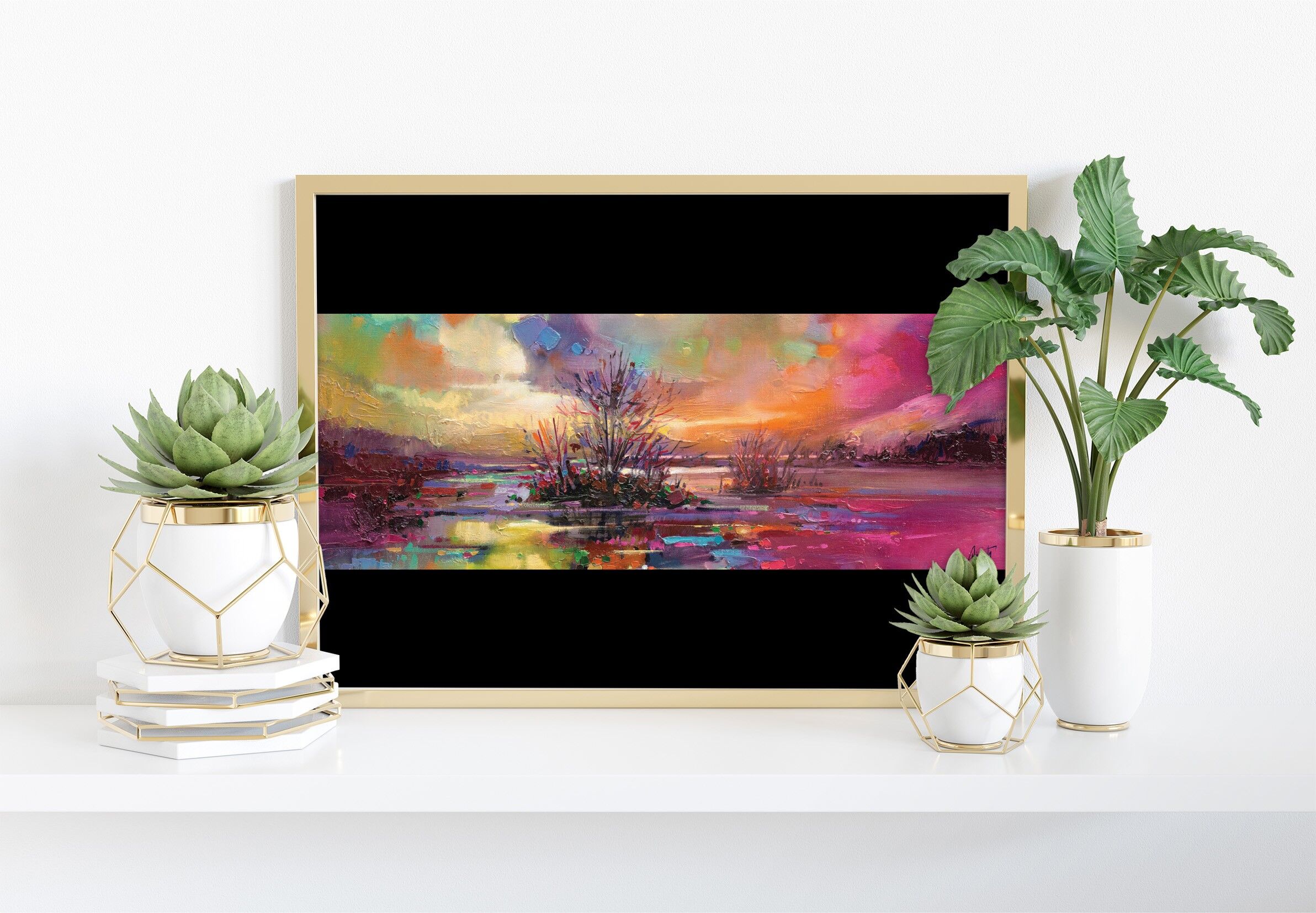 Loch Fyne Color - 11X14" Stampa artistica di Scott Naismith