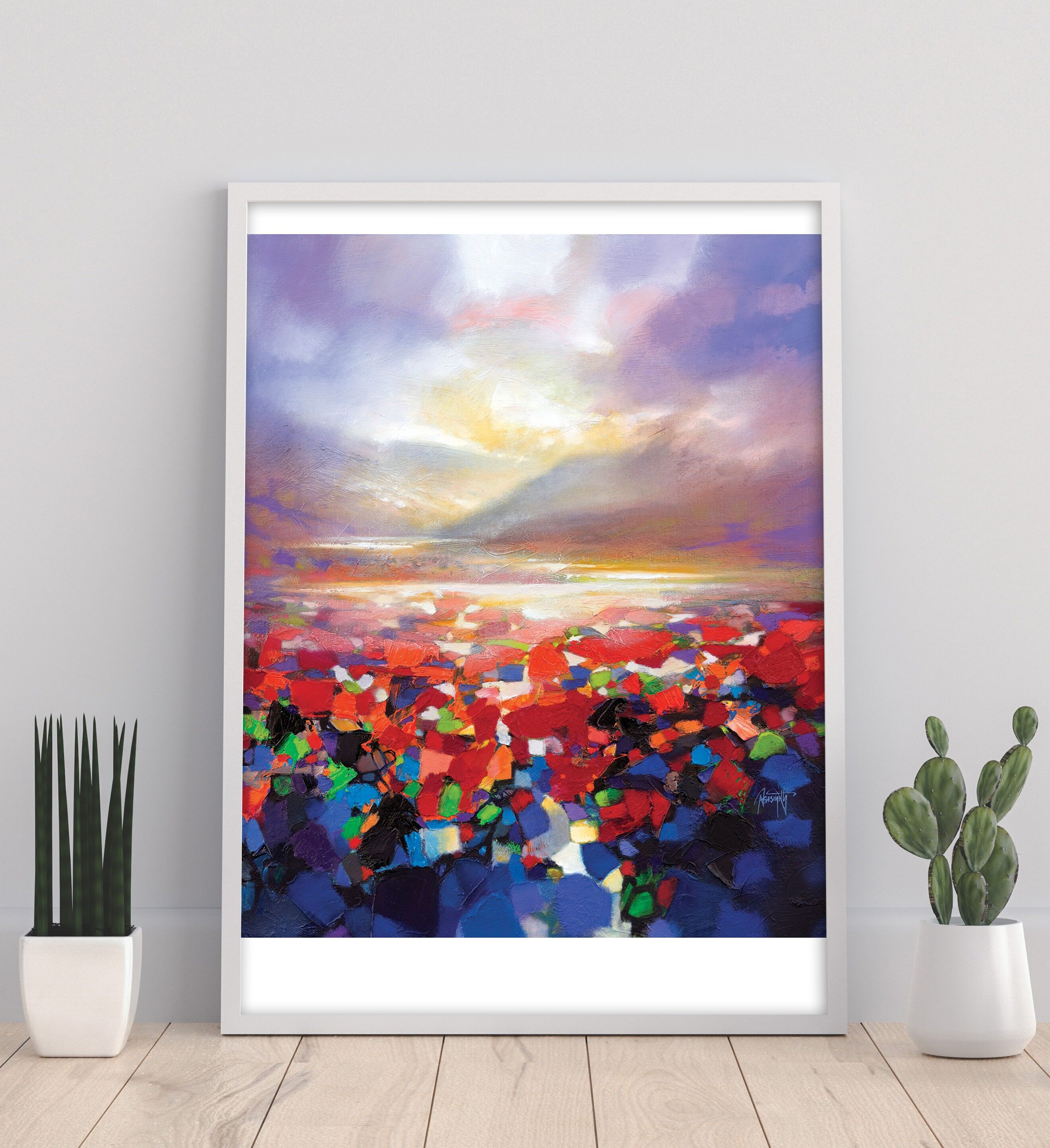 Red Proximity - 11X14" Stampa artistica di Scott Naismith