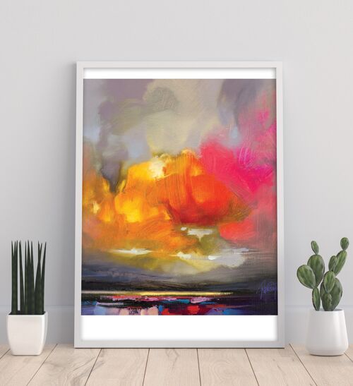 Rose Cumulus Study II - 11X14” Art Print by Scott Naismith