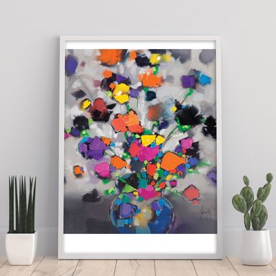 Blumenspektrum I - 11X14" Kunstdruck von Scott Naismith
