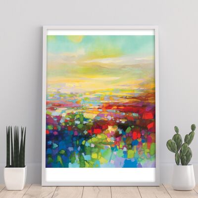 RGB-Fragmente – 11 x 14 Zoll Kunstdruck von Scott Naismith