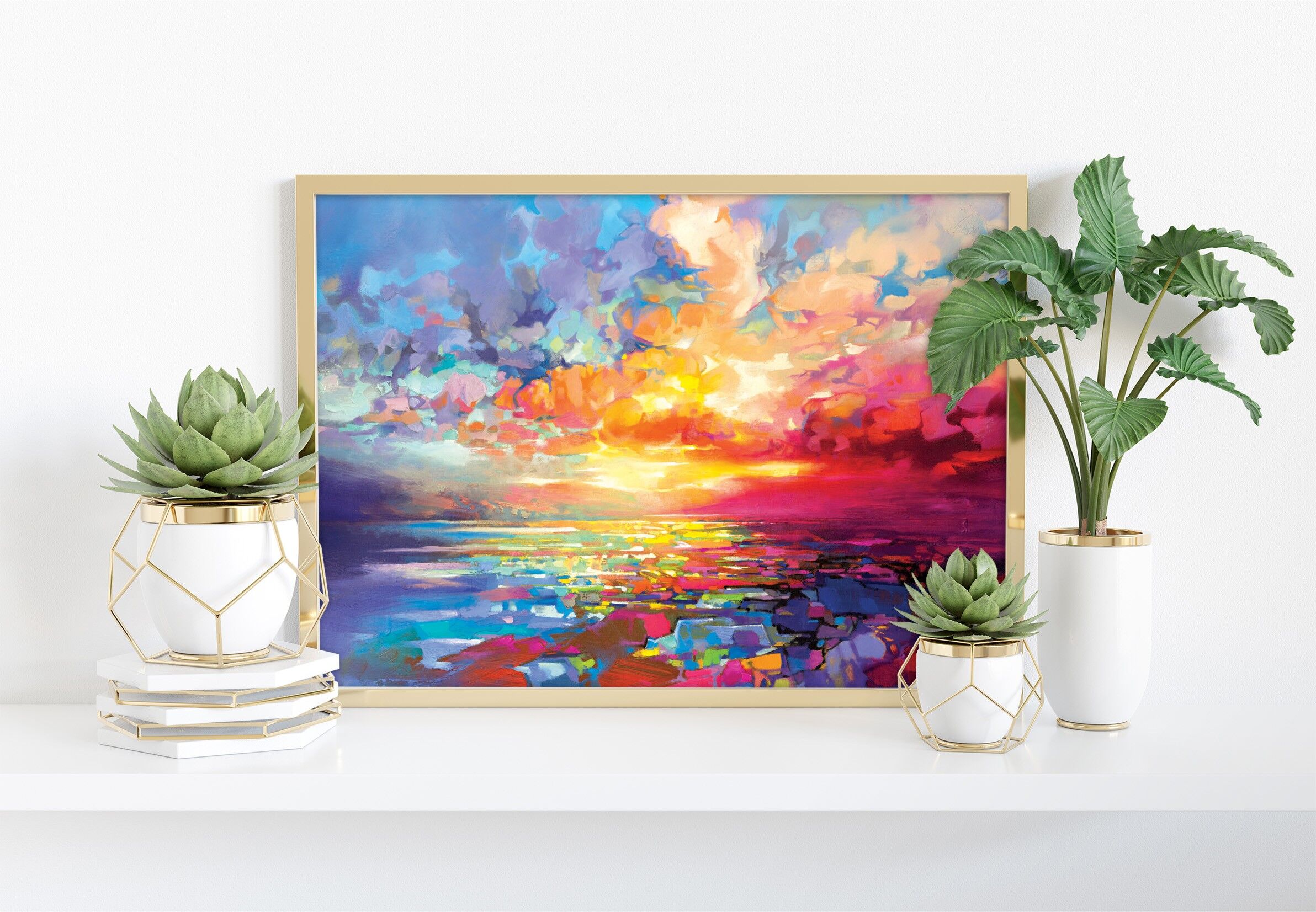 Loch Ness Euphoria - 11 x 14" stampa artistica di Scott Naismith