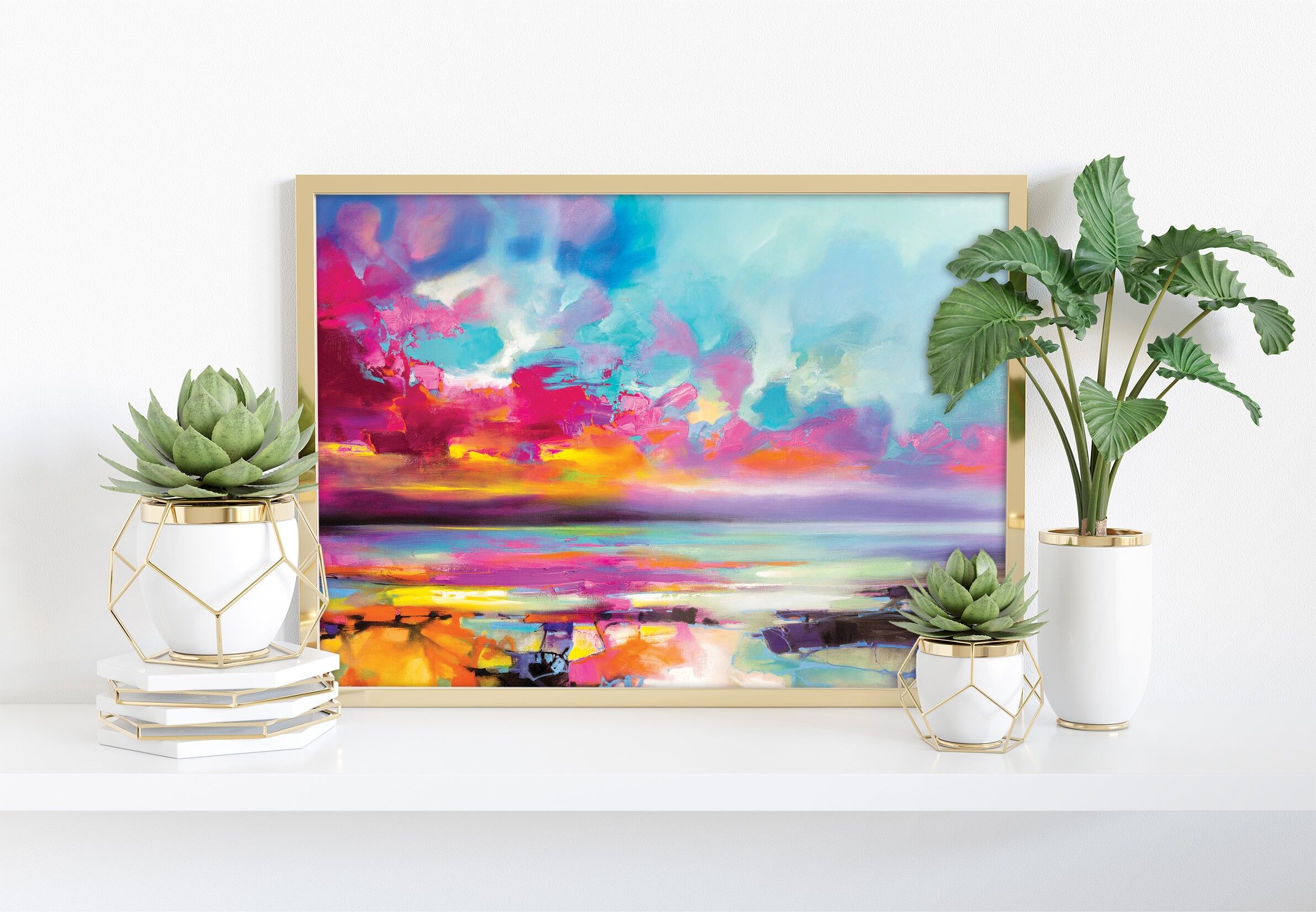 Da Capo Magenta - 11X14" Stampa artistica di Scott Naismith