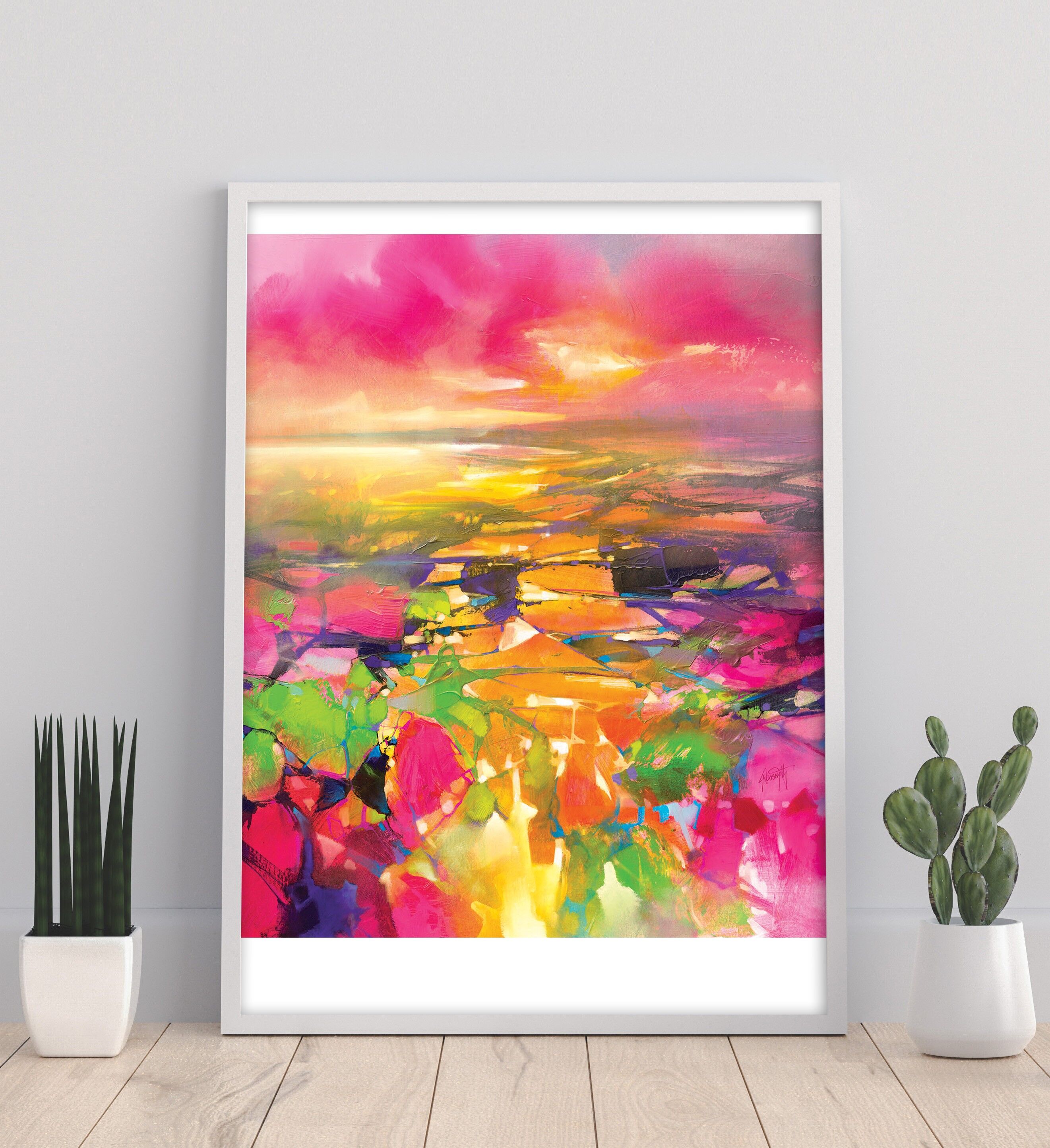 Frammenti dall'alto - 11X14" Stampa artistica di Scott Naismith