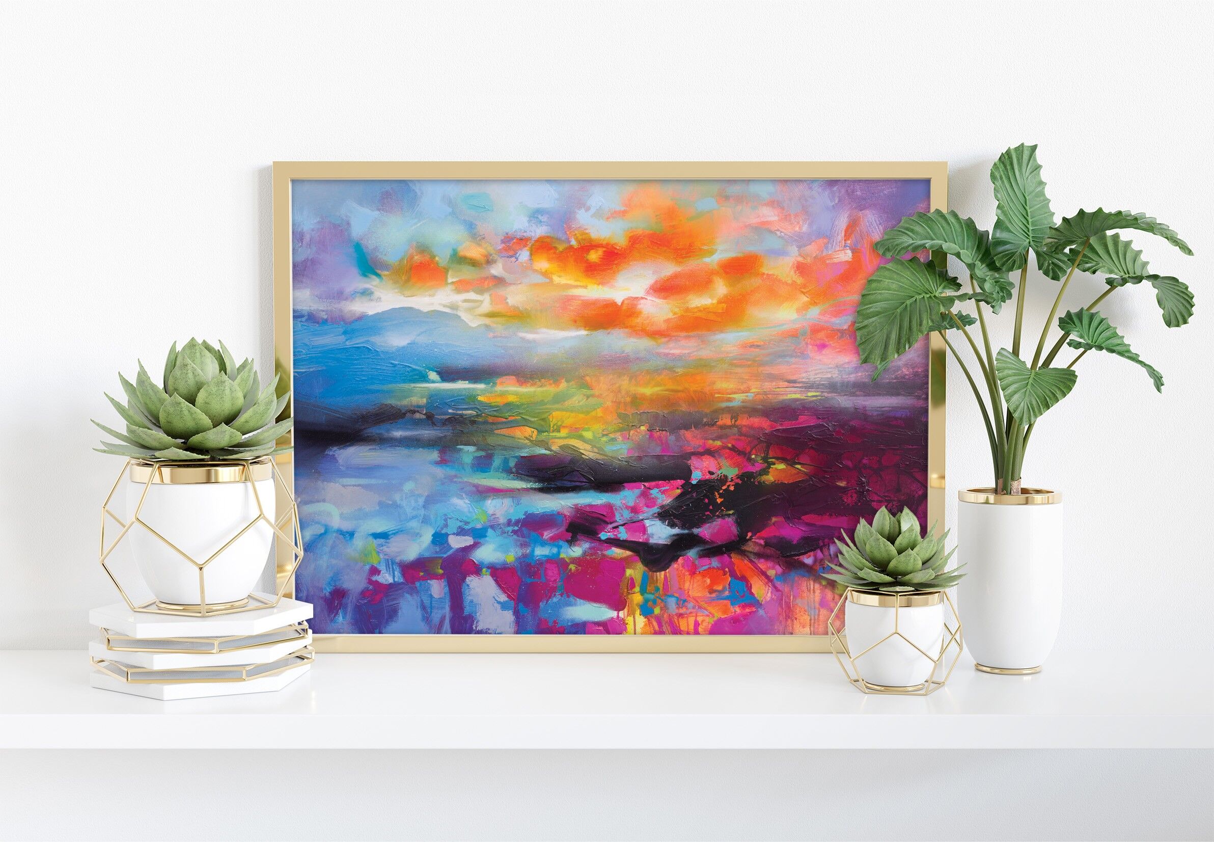 Altitudine relativa - 11 x 14" stampa artistica di Scott Naismith