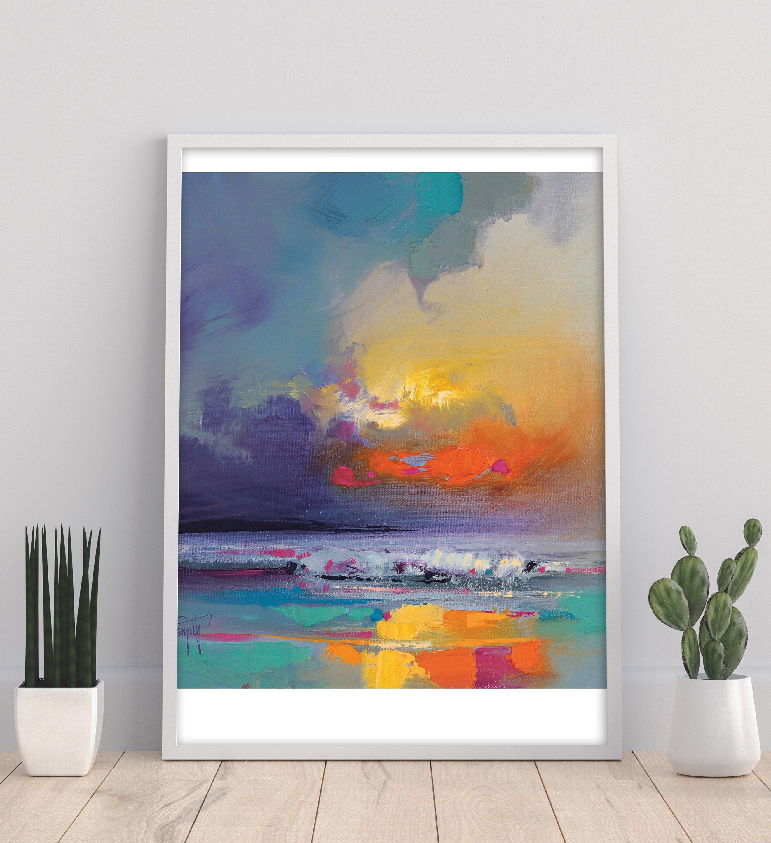 Studio sulla dissonanza del cumulo -11X14" Stampa artistica di Scott Naismith