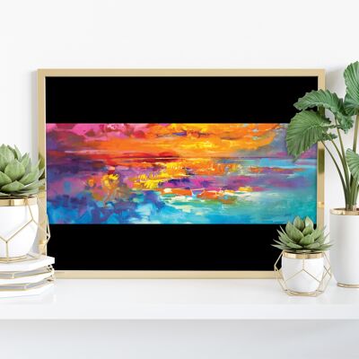 Spectrum Sunrise - Impresión artística de 11X14" de Scott Naismith