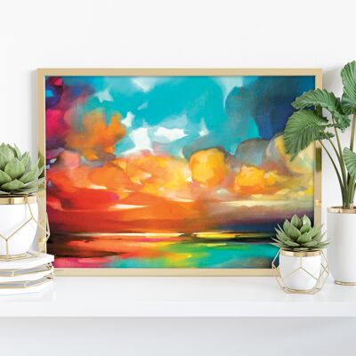 Wolkenspektrum – 11 x 14 Zoll Kunstdruck von Scott Naismith