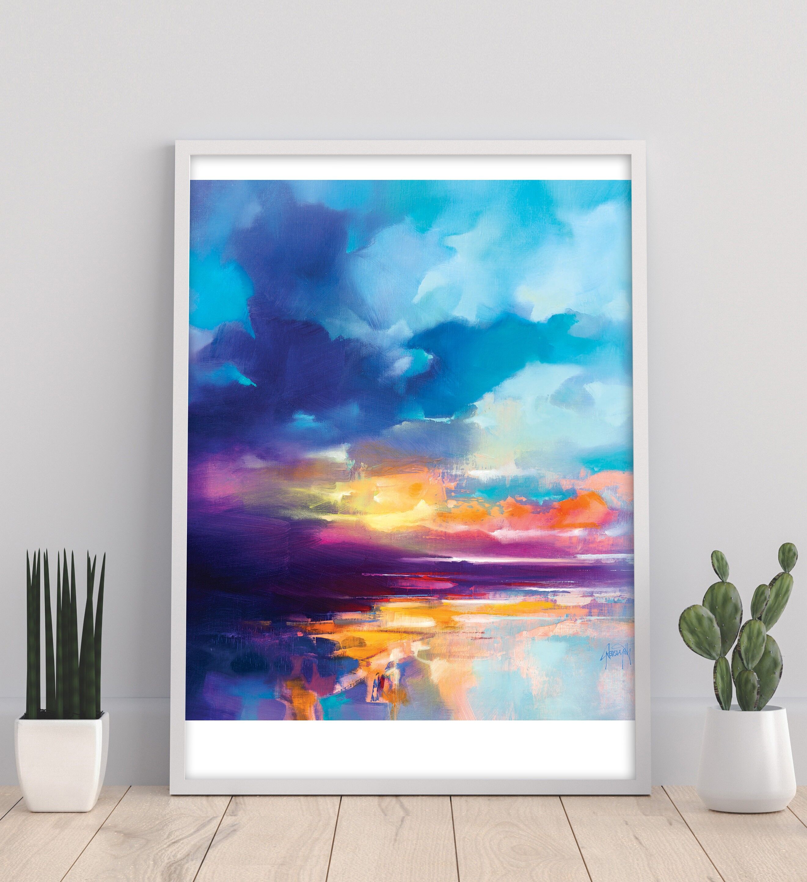 Luce di blocco - 11X14" Stampa artistica di Scott Naismith