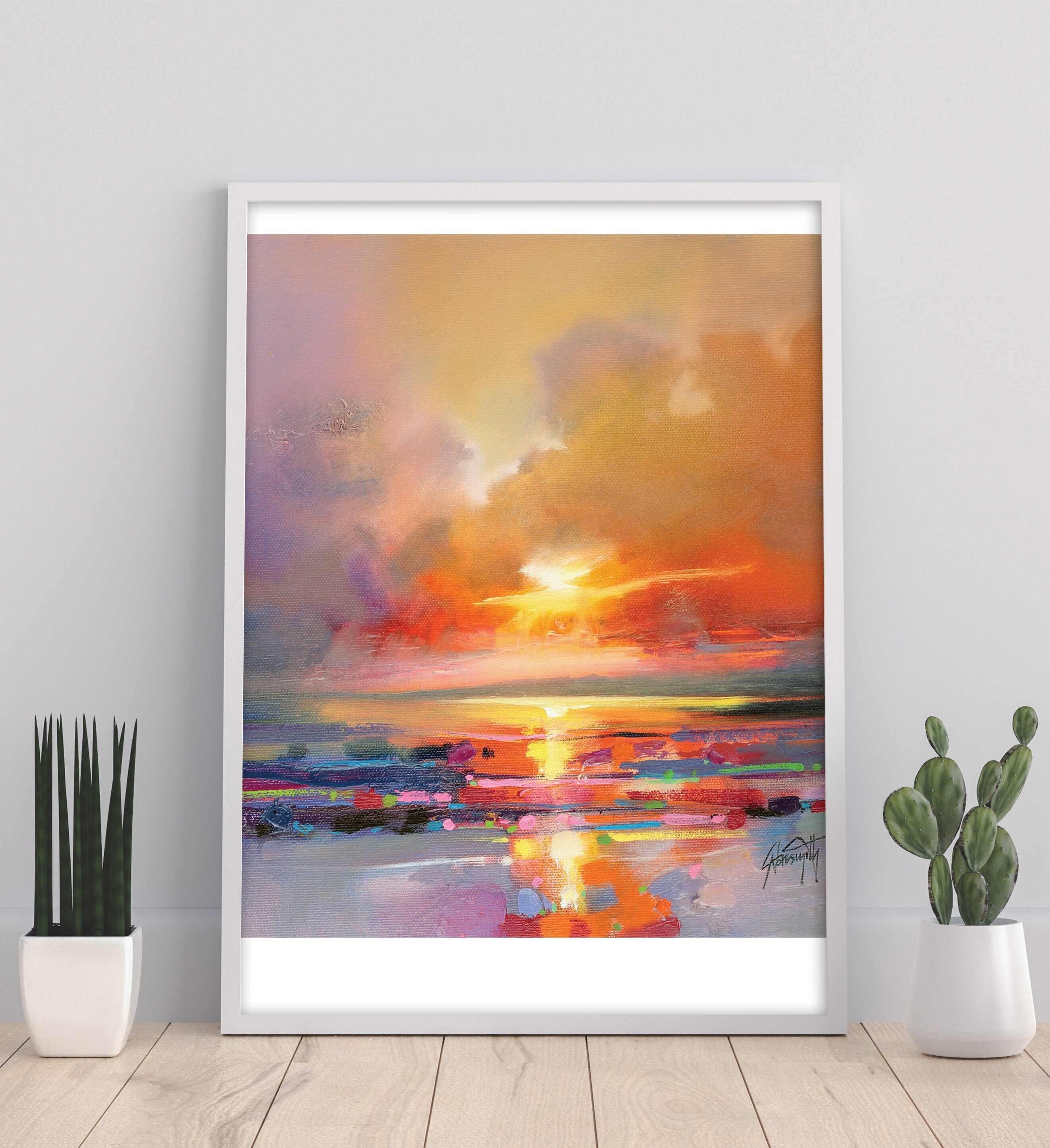 Diminuendo Sky Study III -11X14" Lámina de Scott Naismith