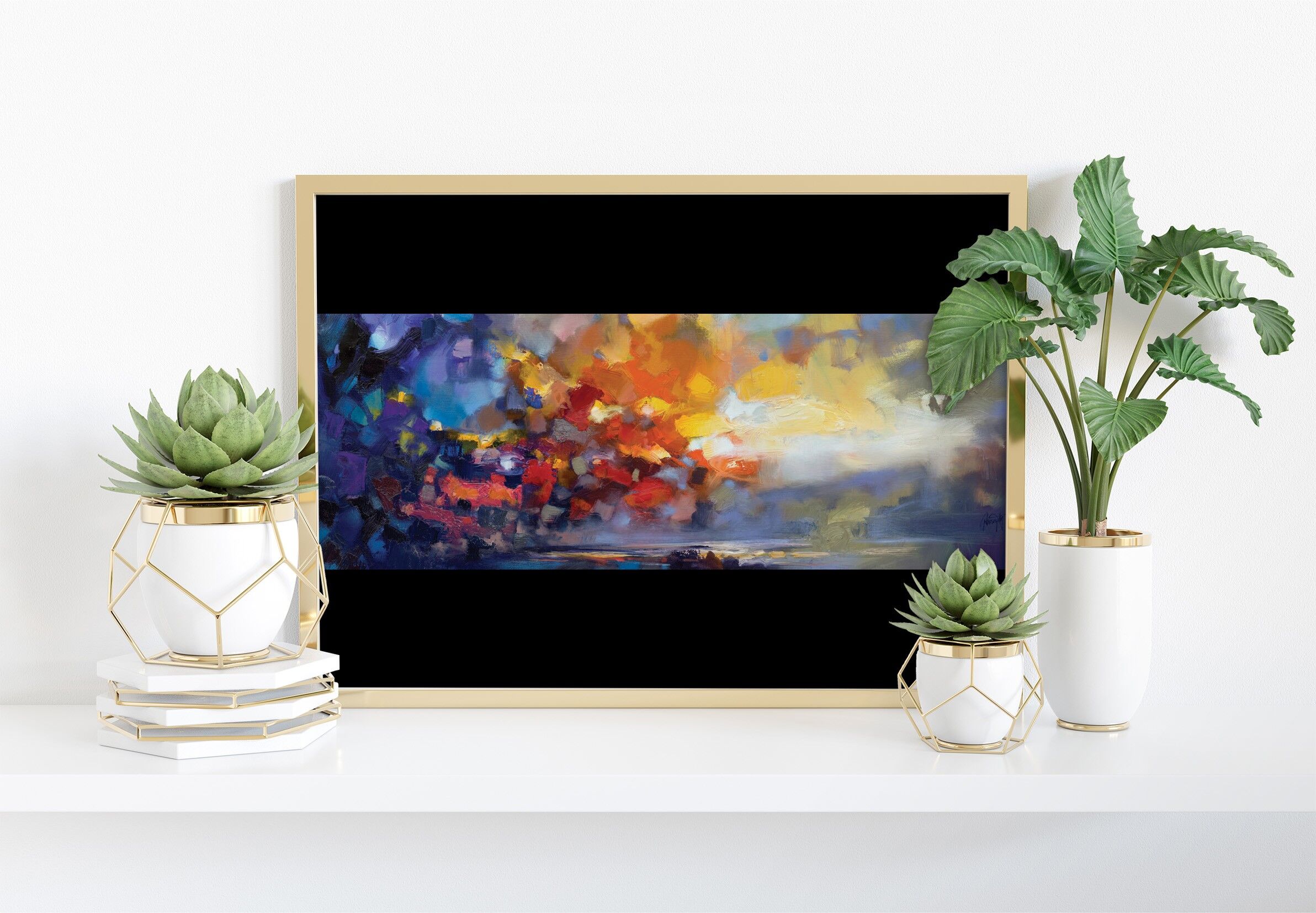 Luce molecolare - 11 x 14" stampa artistica di Scott Naismith