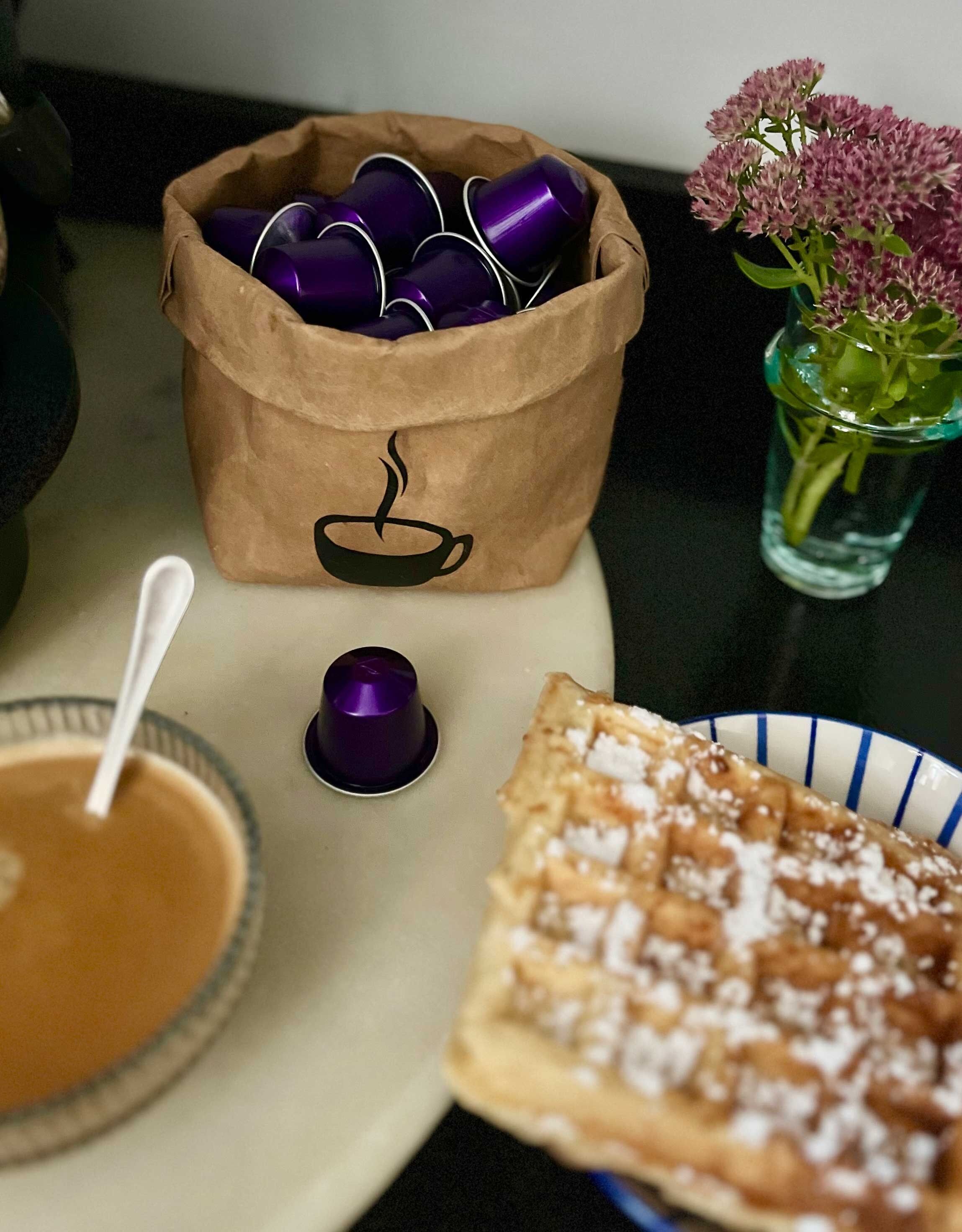 Cestino per capsule Xxs - Brown Café