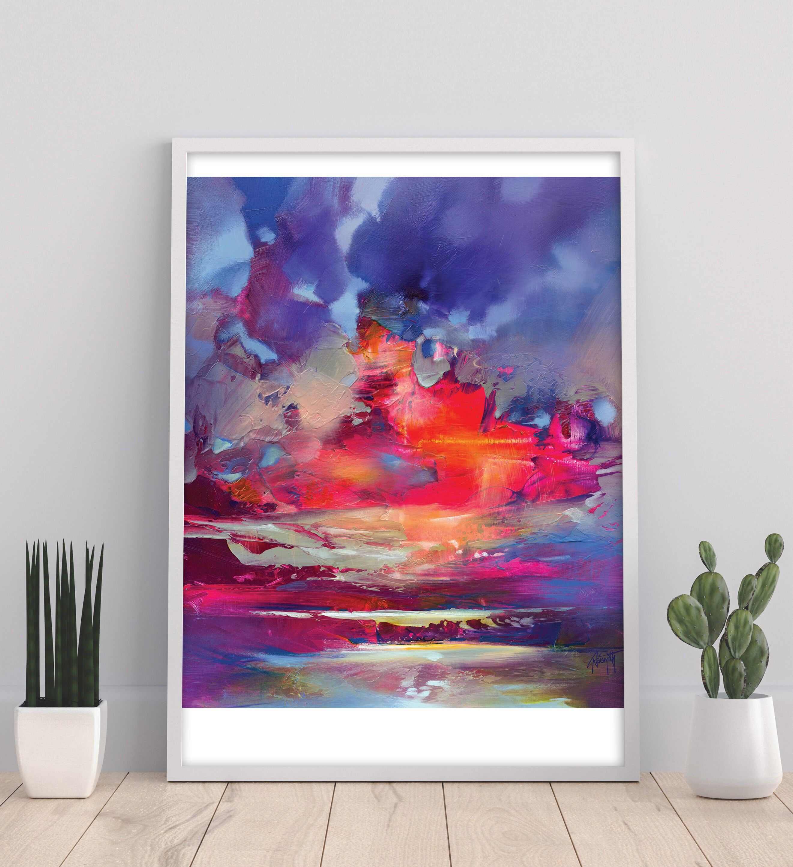 Trasferimento di energia - 11 x 14" stampa artistica di Scott Naismith