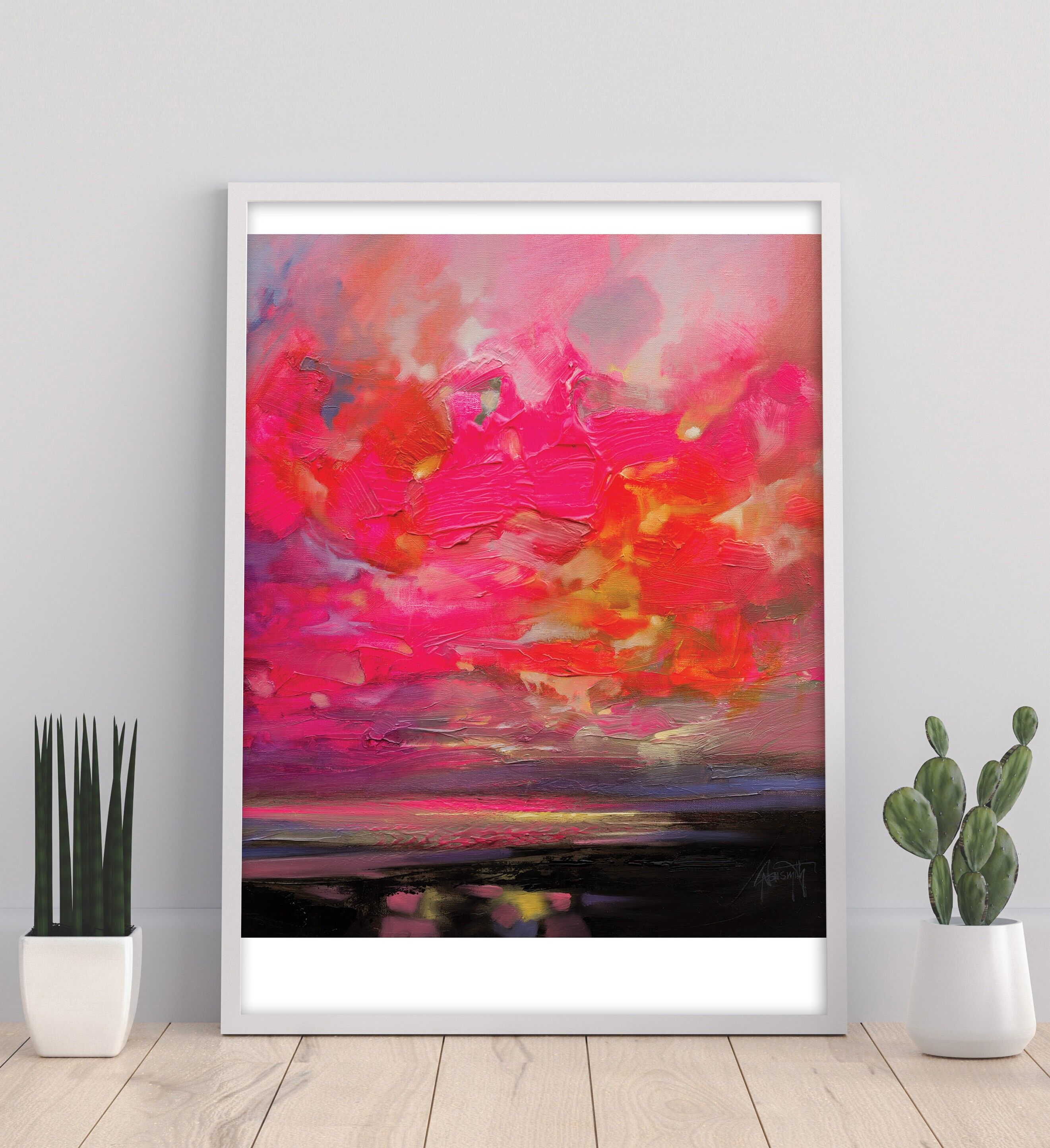 Magenta Plasma - 11X14" Stampa artistica di Scott Naismith