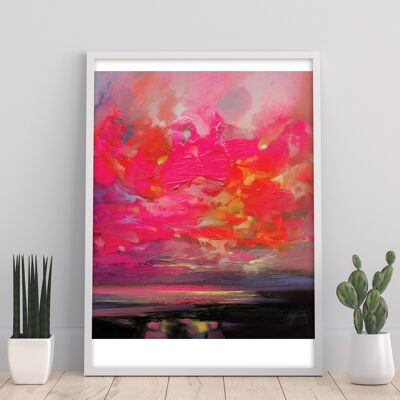 Magenta Plasma - 11X14" Kunstdruck von Scott Naismith