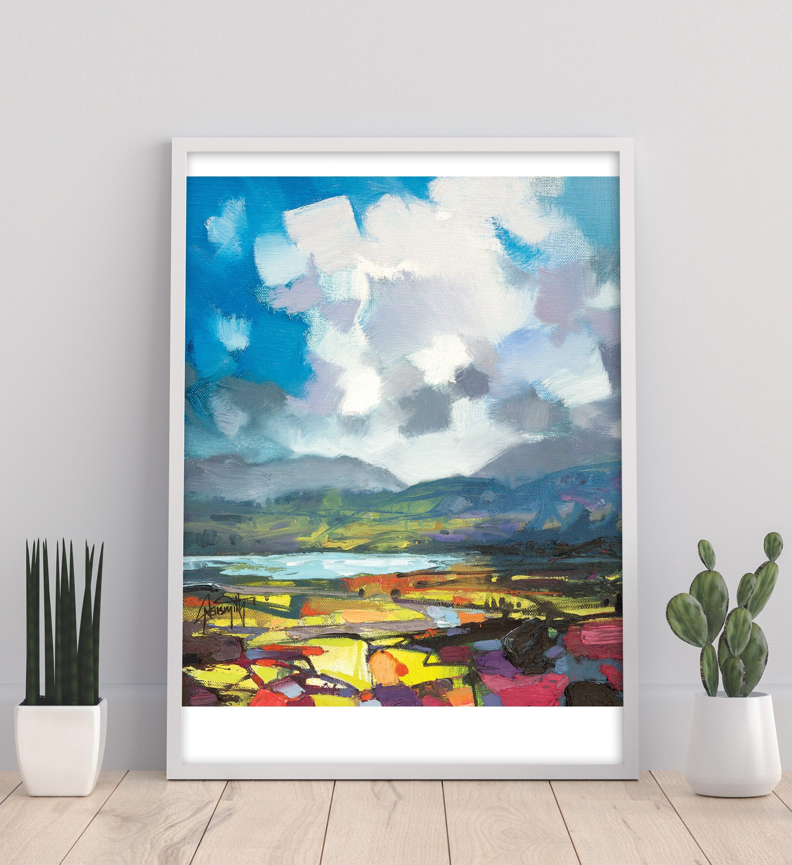 Estudio de color de abril - Impresión artística de 11X14" de Scott Naismith