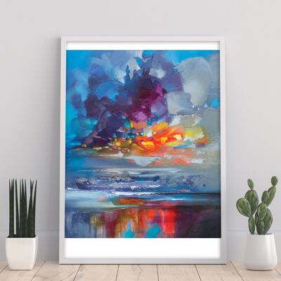 Arisaig Orange – 11X14” Kunstdruck von Scott Naismith