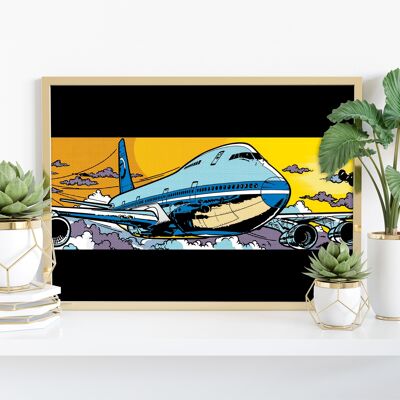 747 - 11X14" Kunstdruck von Toni Sanchez