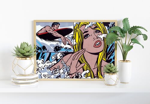 Surfer - 11X14” Art Print by Toni Sanchez