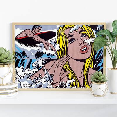 Surfer - 11X14" Kunstdruck von Toni Sanchez