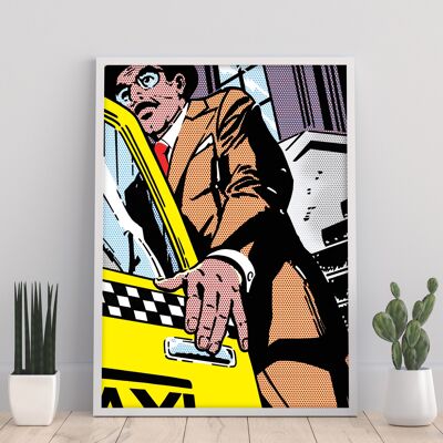 Taxi - 11X14” Art Print by Toni Sanchez