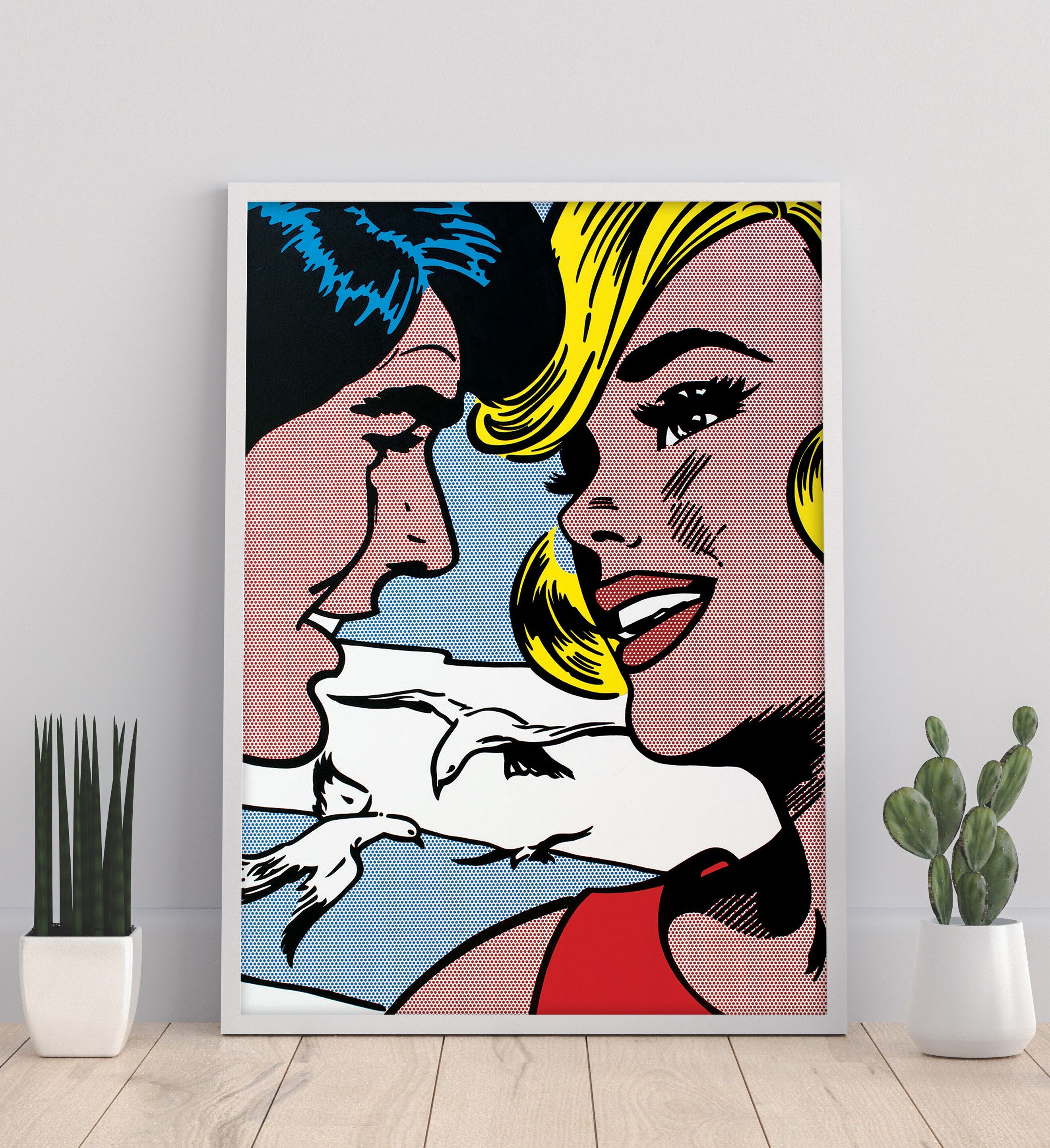 The Meeting - 11X14" Stampa artistica di Toni Sanchez