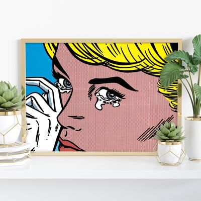 Crying - 11X14” Art Print by Toni Sanchez