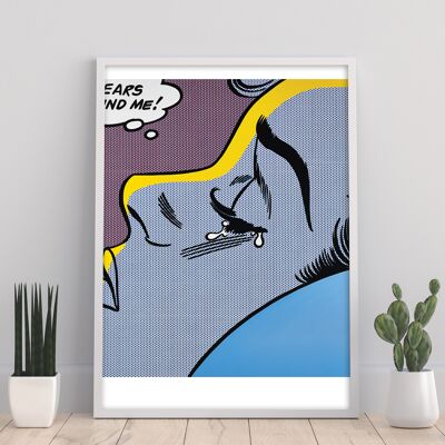 Lagrimas Me Ciegan - 11X14" Art Print by Toni Sanchez