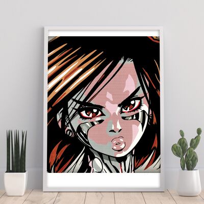 Gunnm - 11X14” Art Print by Toni Sanchez