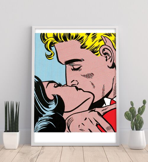Kiss I - 11X14” Art Print by Toni Sanchez