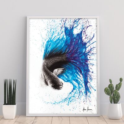 Azul Gourami – 11X14” Kunstdruck von Ashvin Harrison