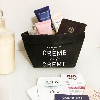 Makeup basket - "For the cream of the crop"