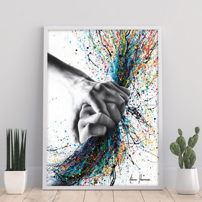 Ne jamais lâcher prise - 11X14" Art Print par Ashvin Harrison